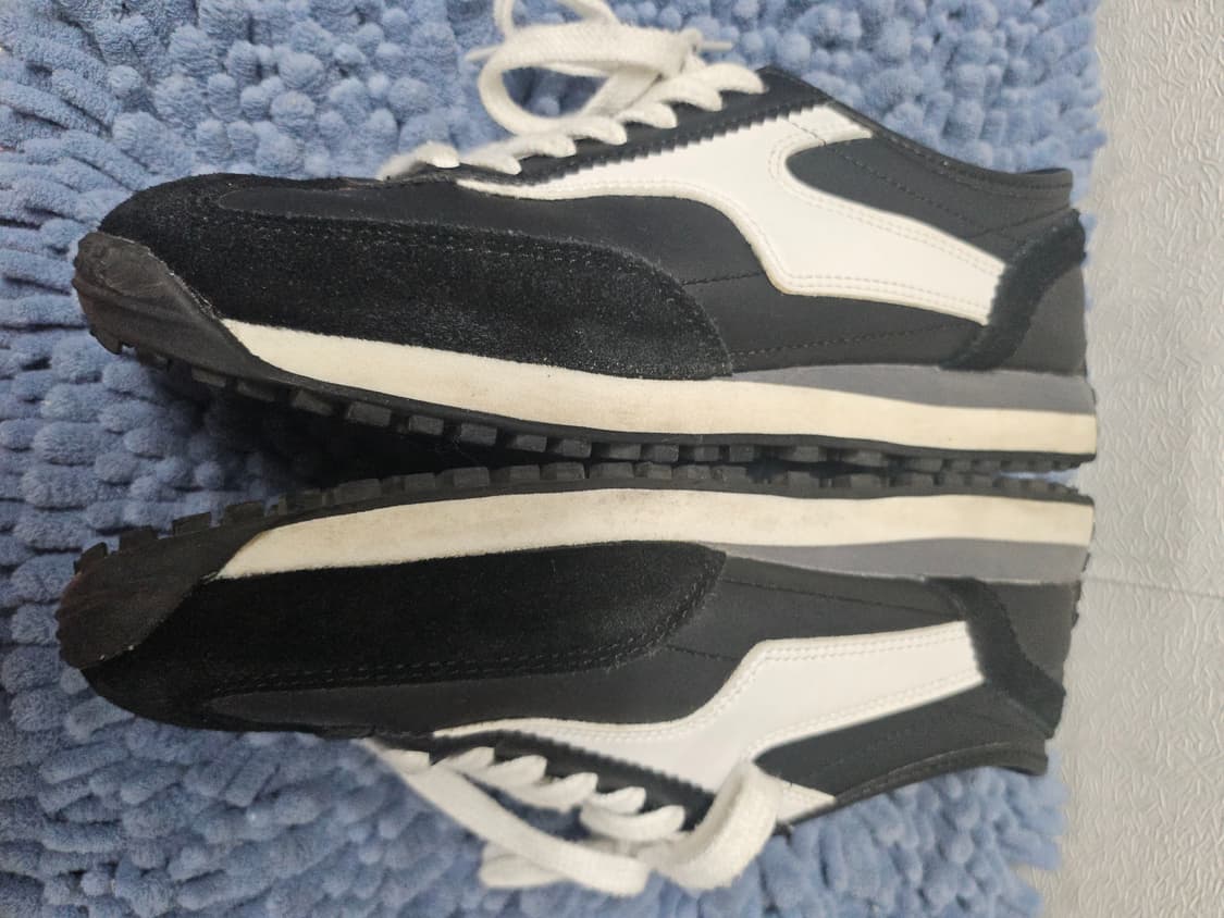 질스튜어트 뉴욕 스포츠 스위프트 블랙 가죽 스니커즈 235 상품이미지5