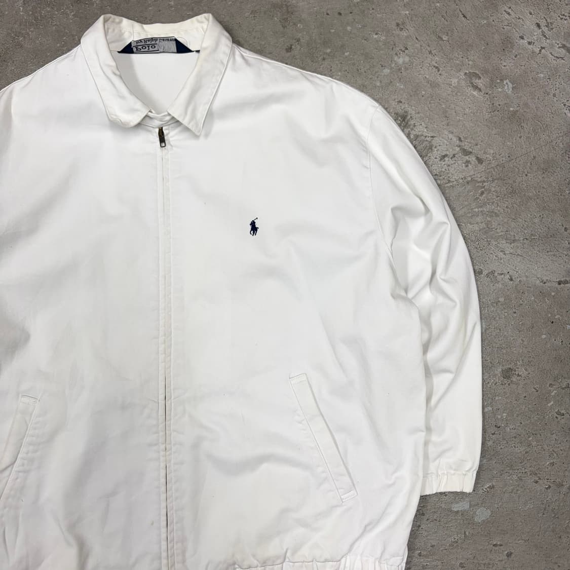 폴로 화이트 자켓[2492] 상품이미지3
