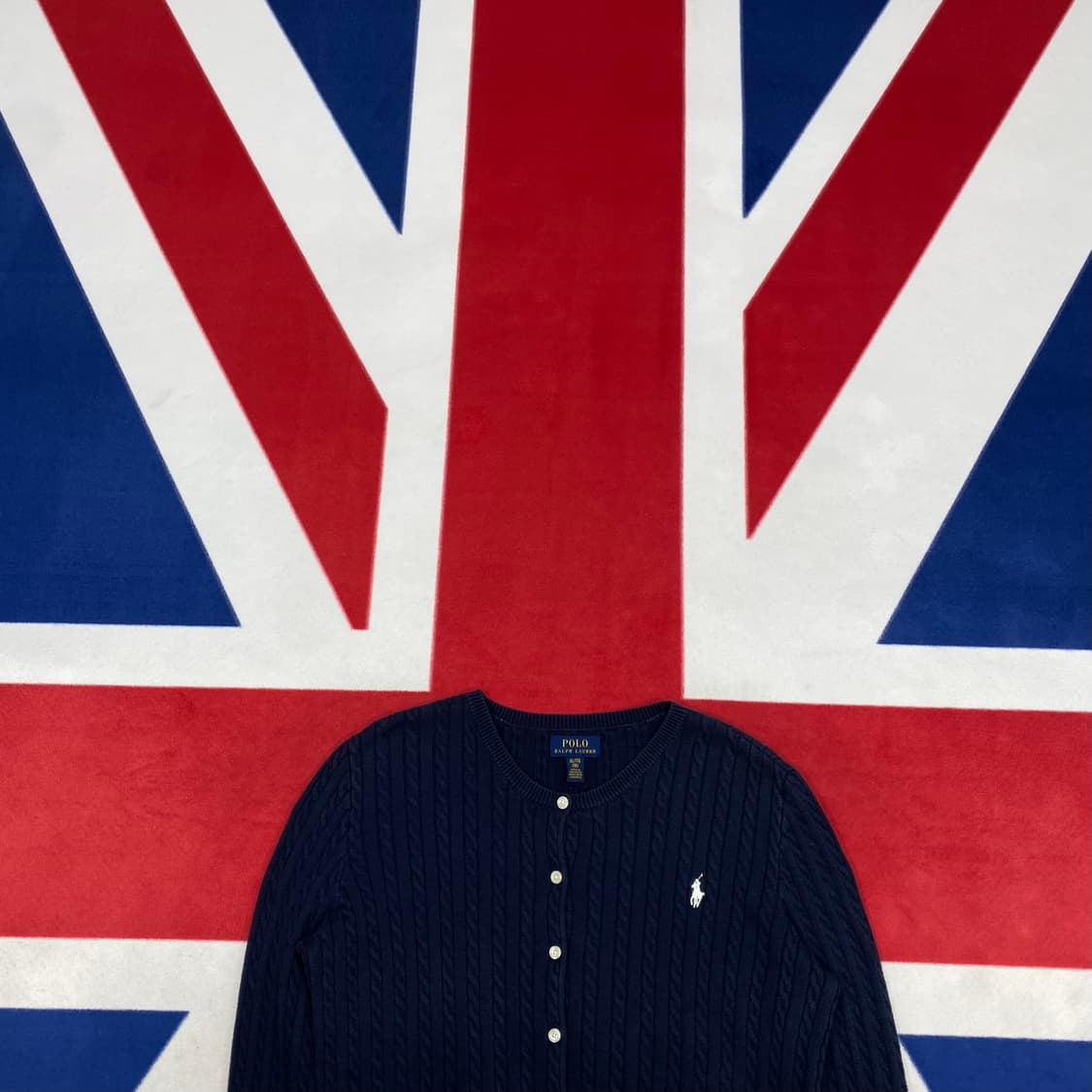 폴로 가디건 실측 여성 55 상품이미지2