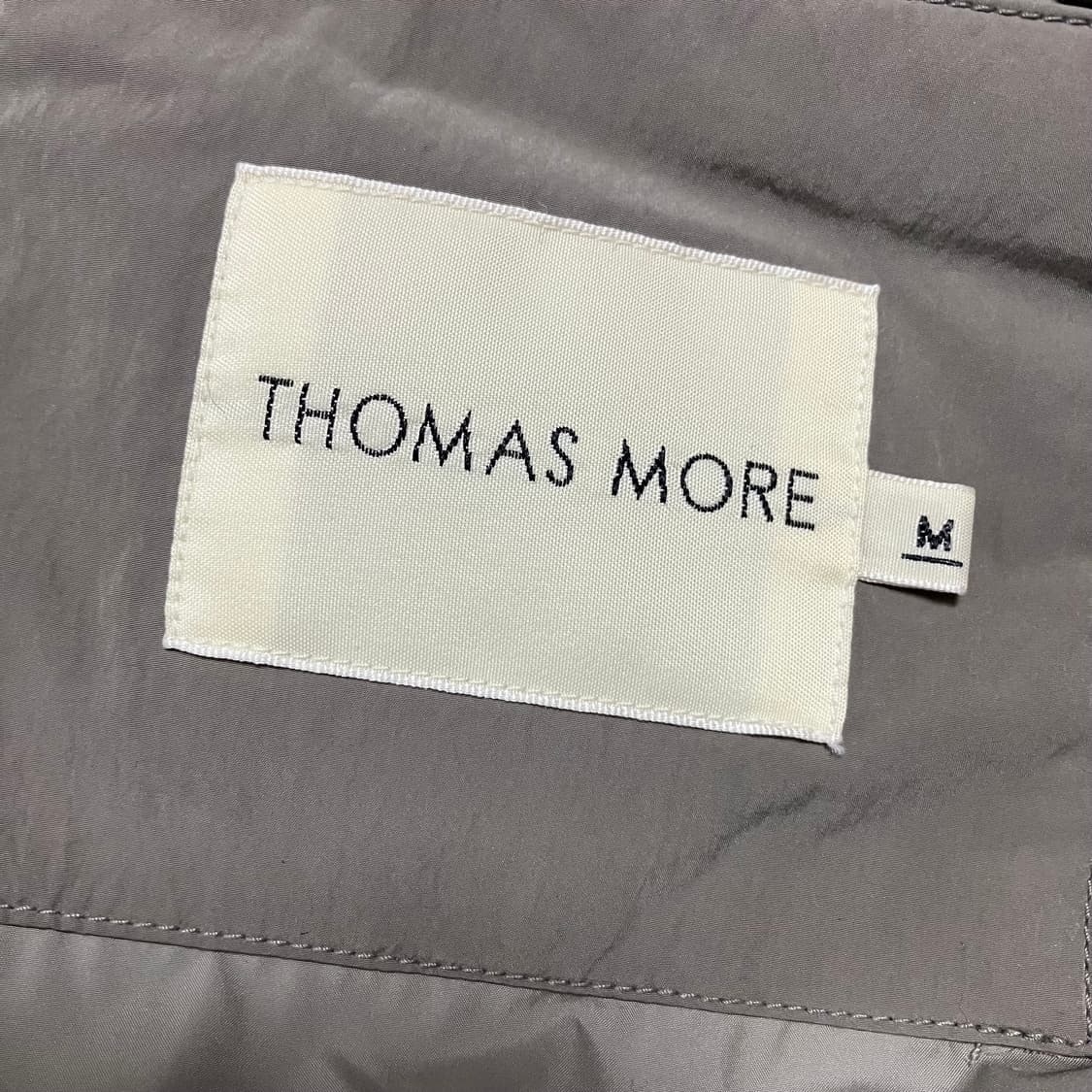 토마스모어 시티 숏다운 패딩 카키그레이 상품이미지7