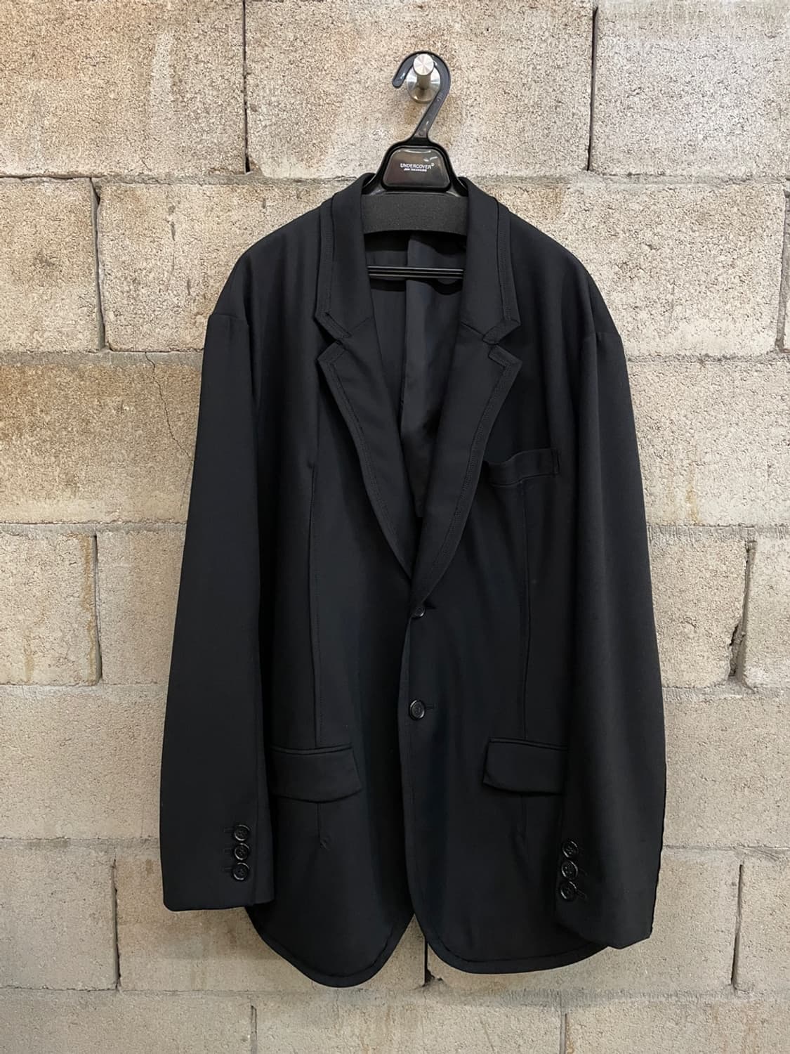 언더커버리즘 언더커버 싱글 브레스티드 자켓 상품이미지1