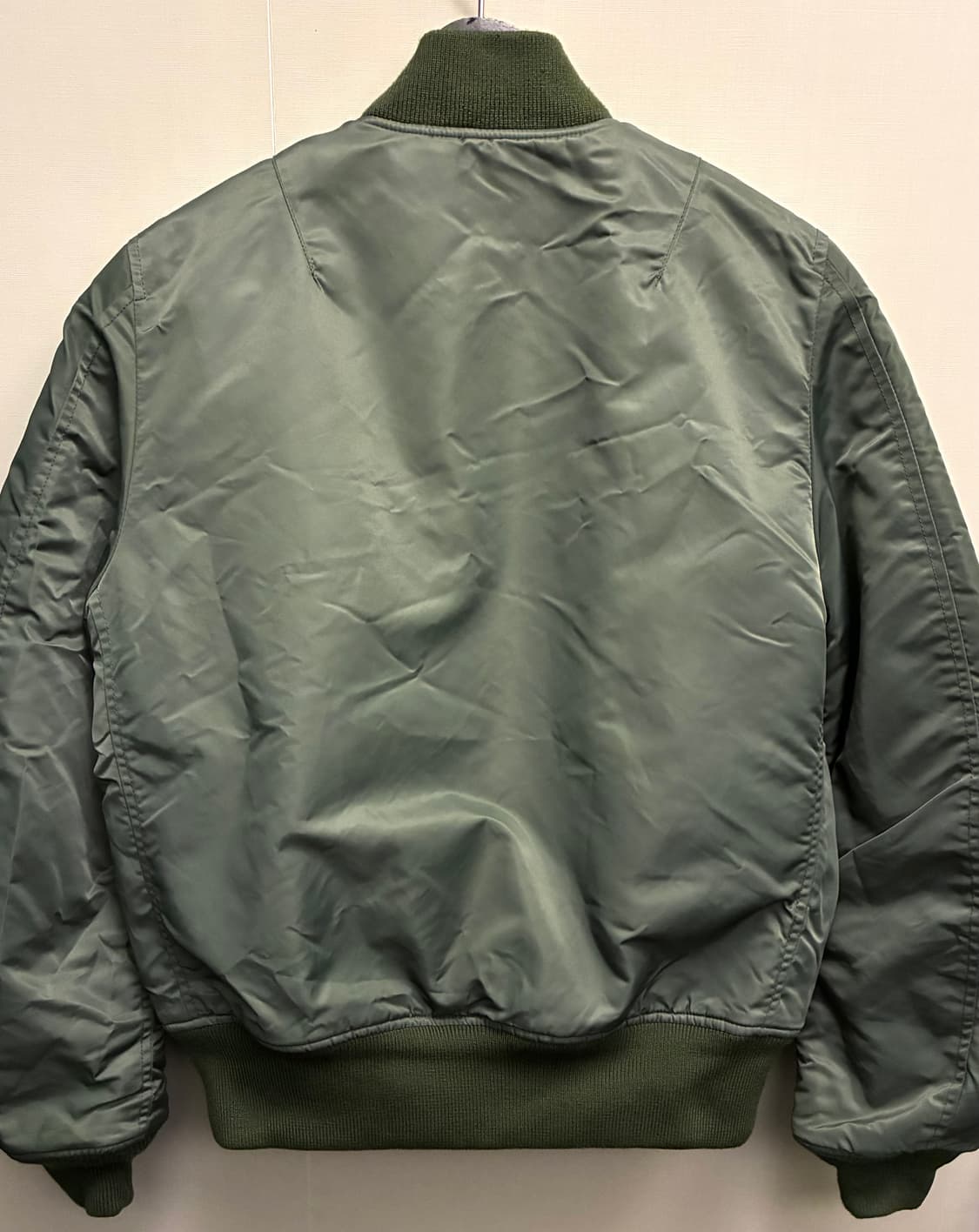 (M/95)YMCLKY USAF 울파일 MA-1 플라이트 항공자켓 복각 상품이미지2