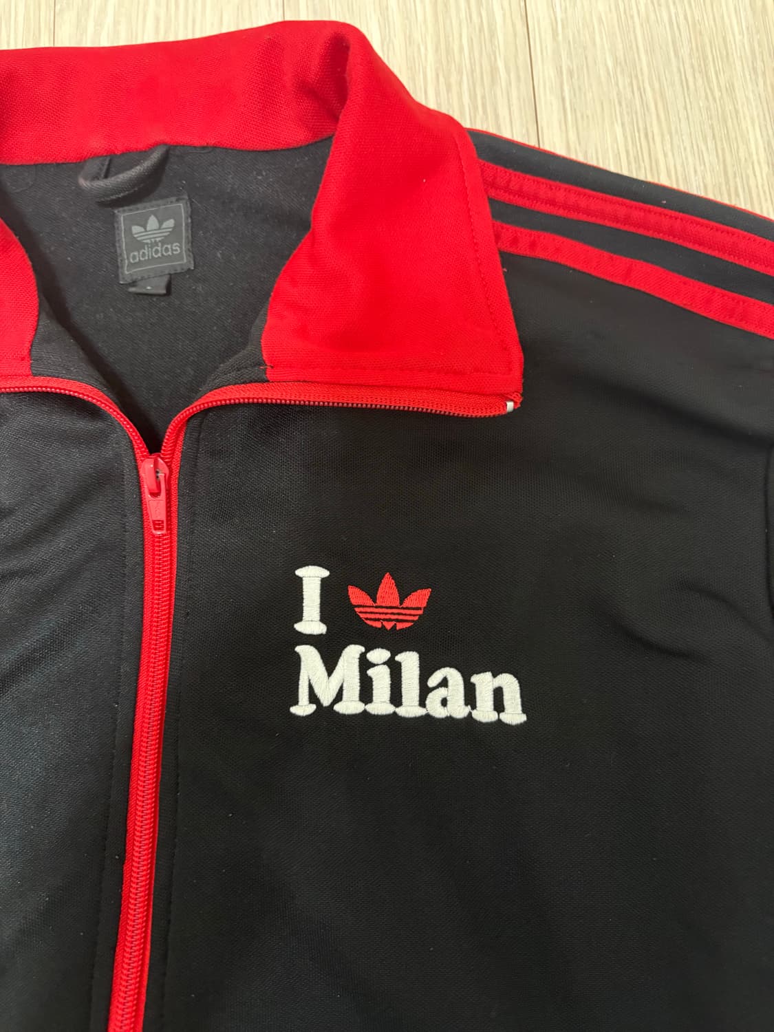 아디다스 AC밀란 져지 축구져지 검빨 상품이미지2