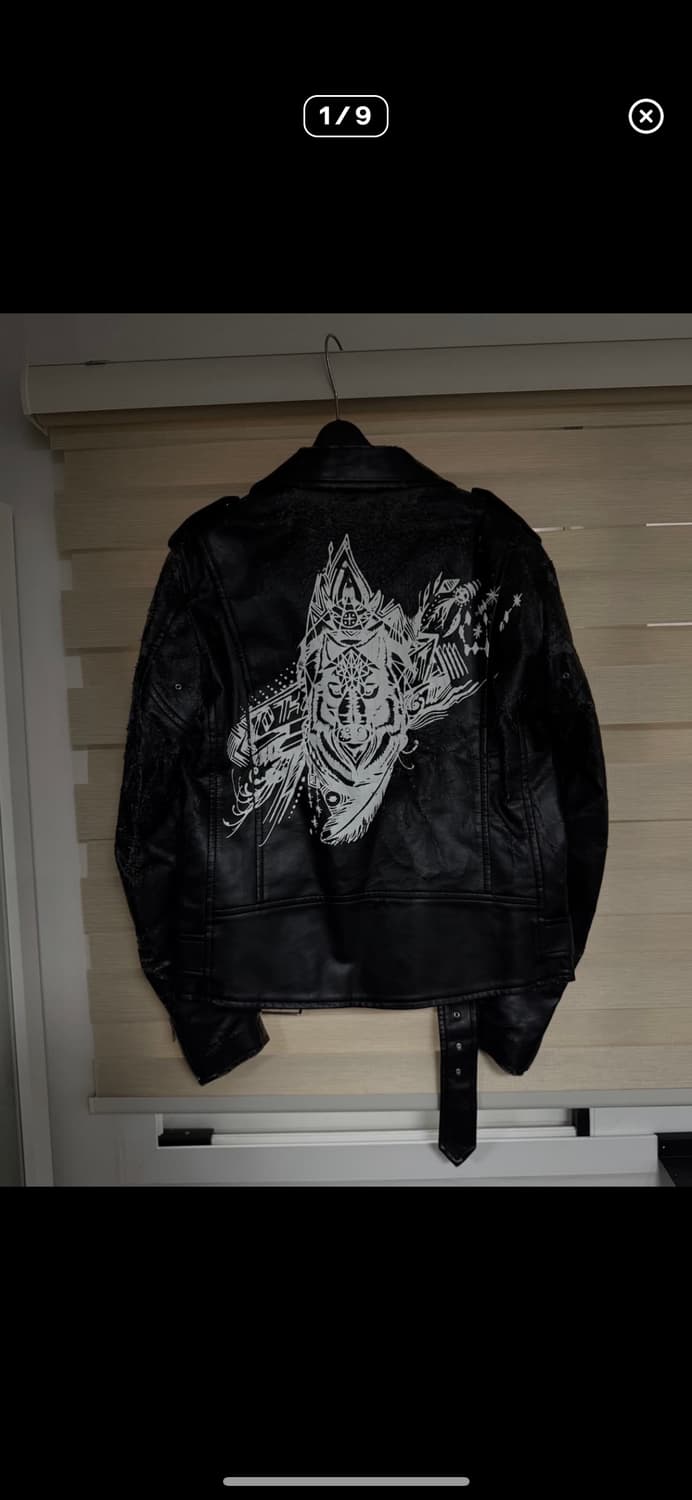 꼼데가르송 옴므 그래피티 라이더 자켓 상품이미지2