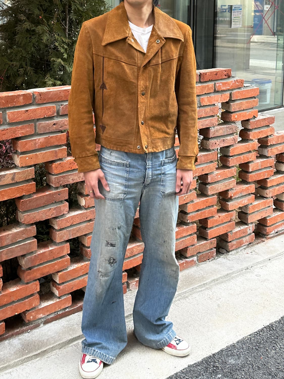 *RARE*70's 빈티지 시어스 스웨이드 웨스턴 자켓 빈티지 레더 자켓 상품이미지2