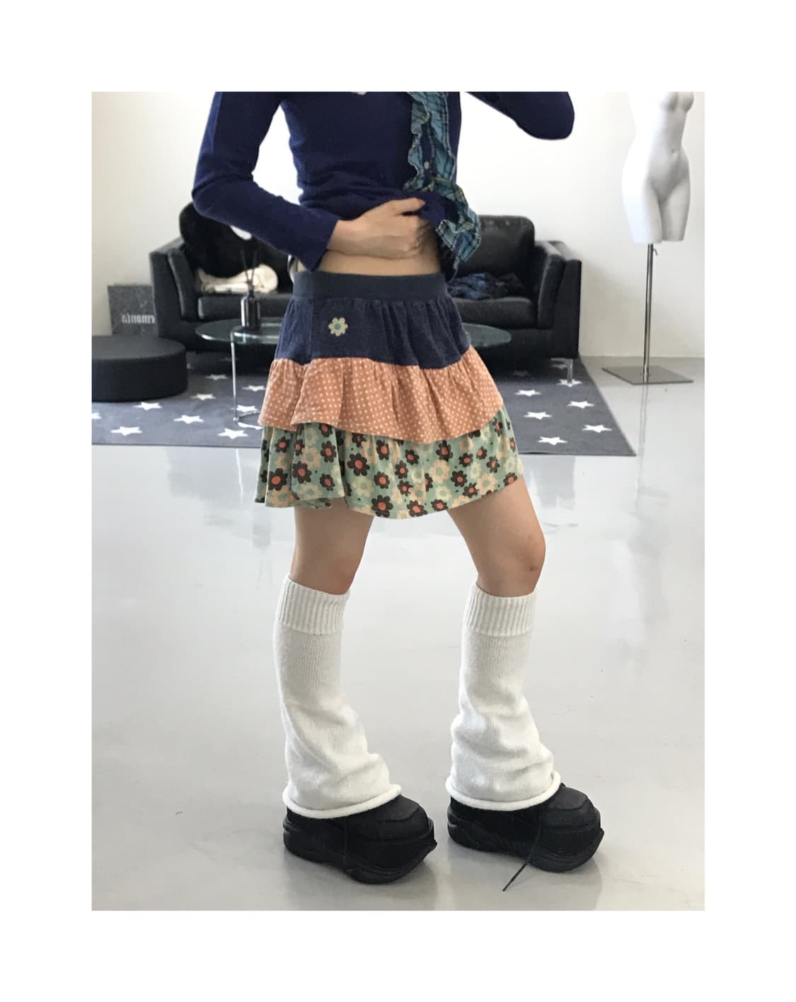 Jpn kitsch frill mini skirts 상품이미지1