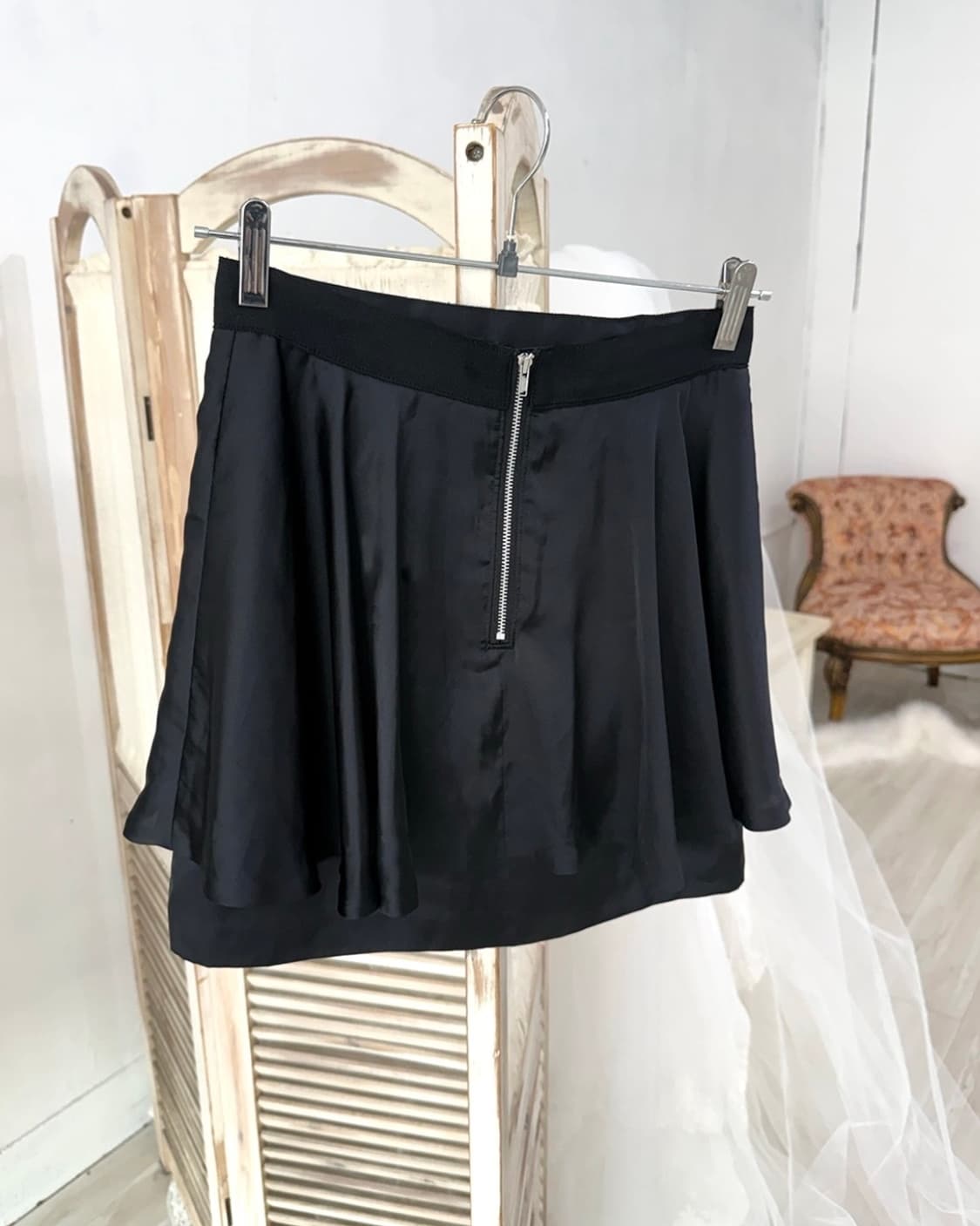 Barbie black mini skirt 상품이미지3