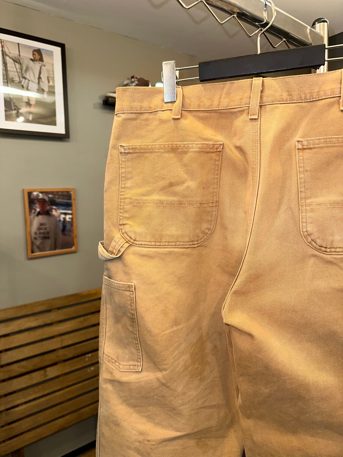 00’s Carhartt distressed single work PT 상품이미지9