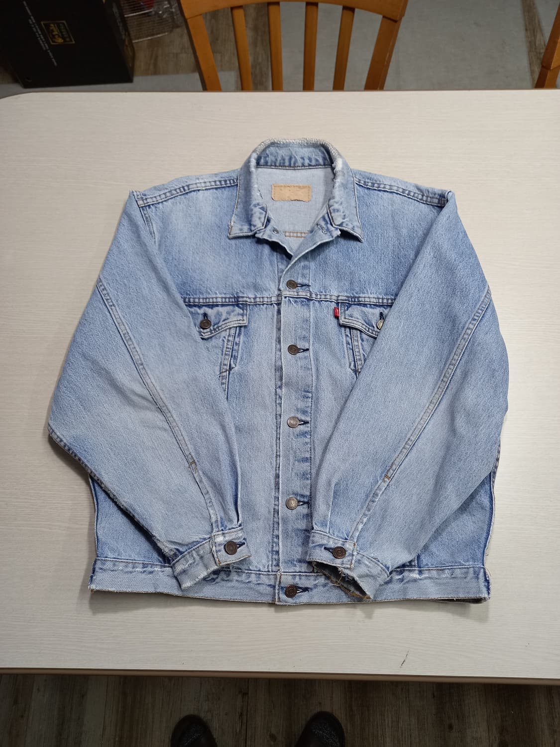 XL105 80's 리바이스 KOREA  데님자켓 XL-457 상품이미지3