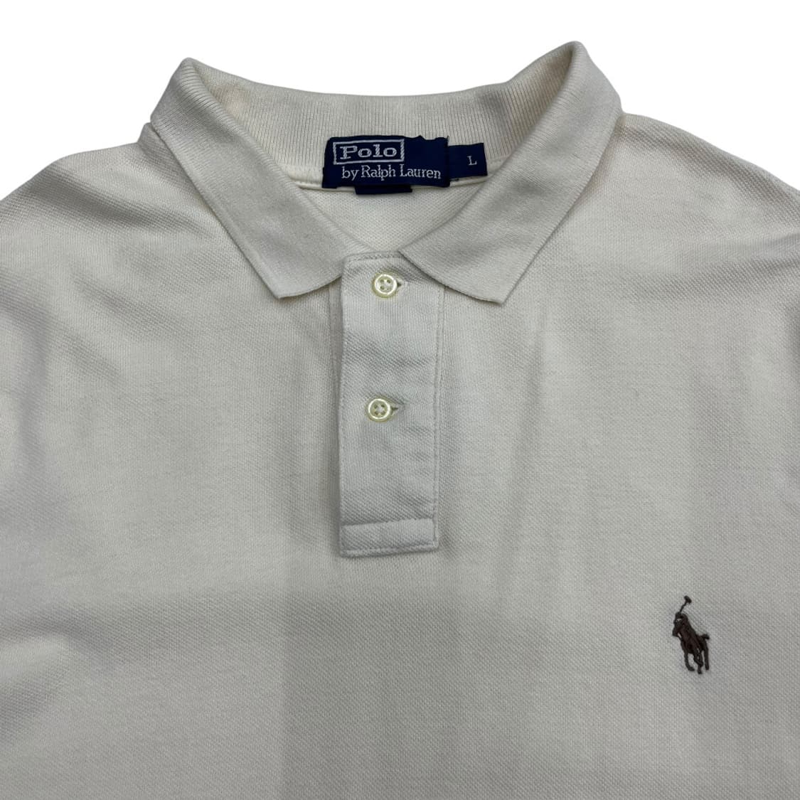 폴로 랄프로렌 브라운포니 아이보리pk반팔 L 상품이미지4