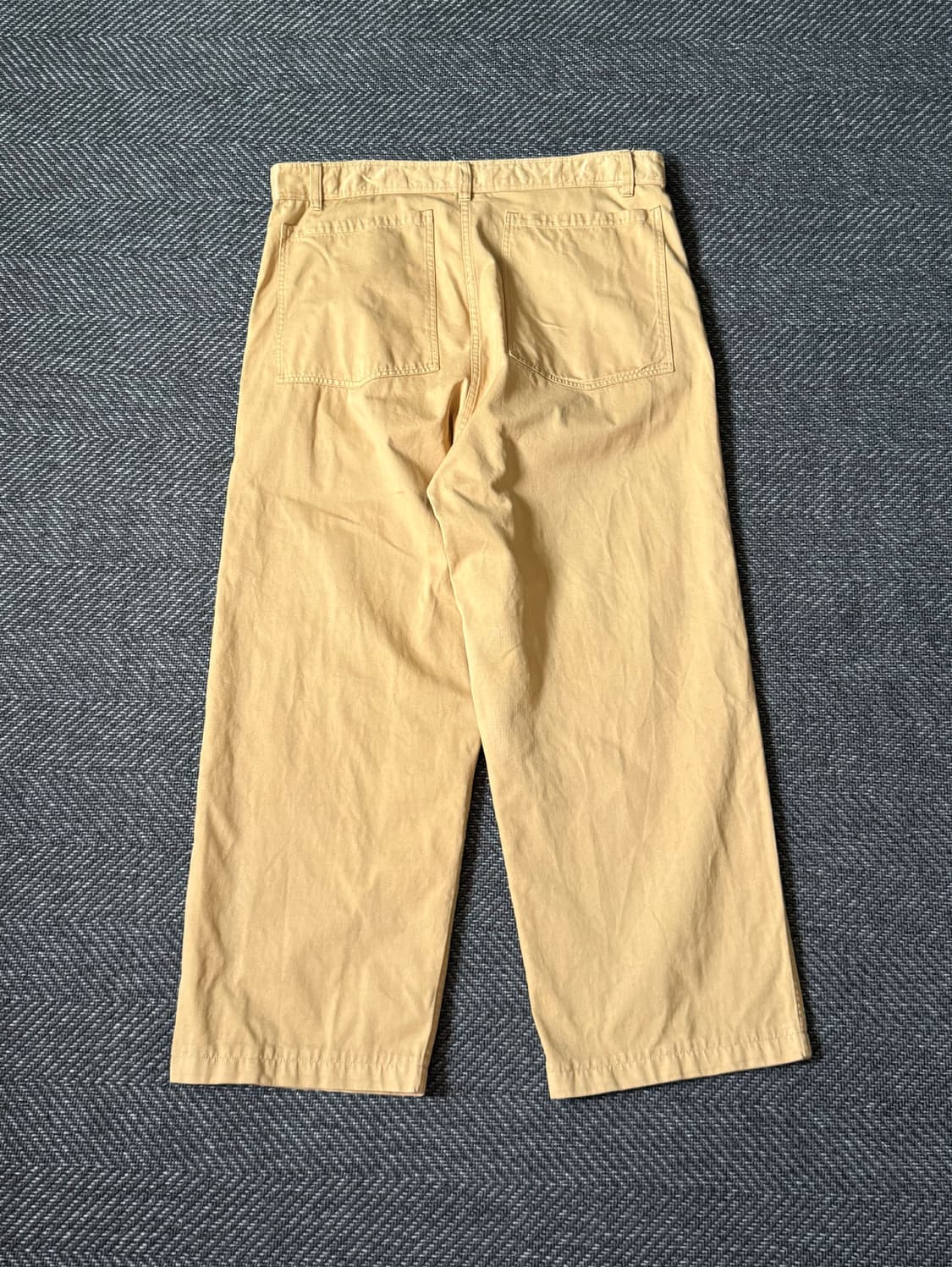 (35) 꼼데가르송 SHIRT 라인 와이드 스트레이트 코튼 팬츠 상품이미지7