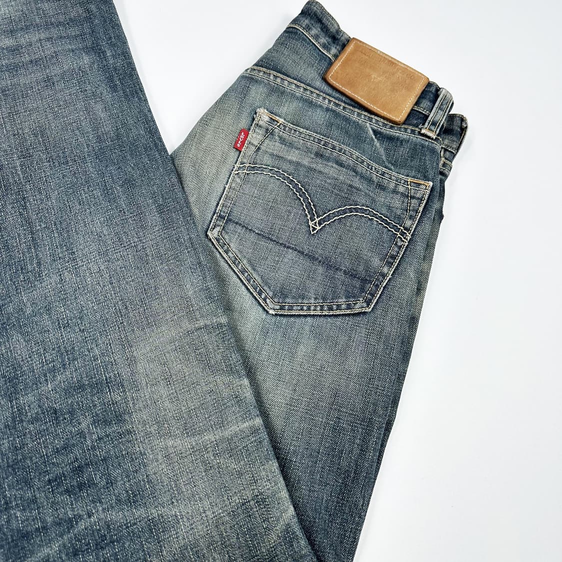 리바이스 오리지널 워싱 스트레이트 데님팬츠 (28인치 여성추천) 상품이미지1