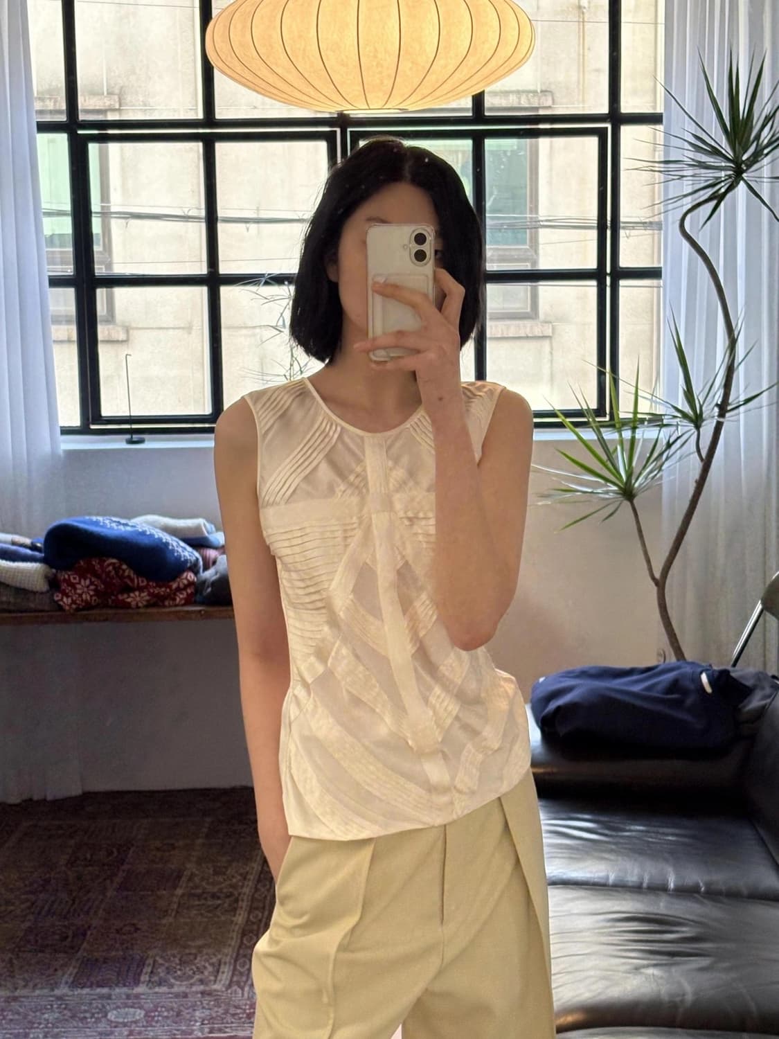 샤넬 실크 탑 상품이미지4