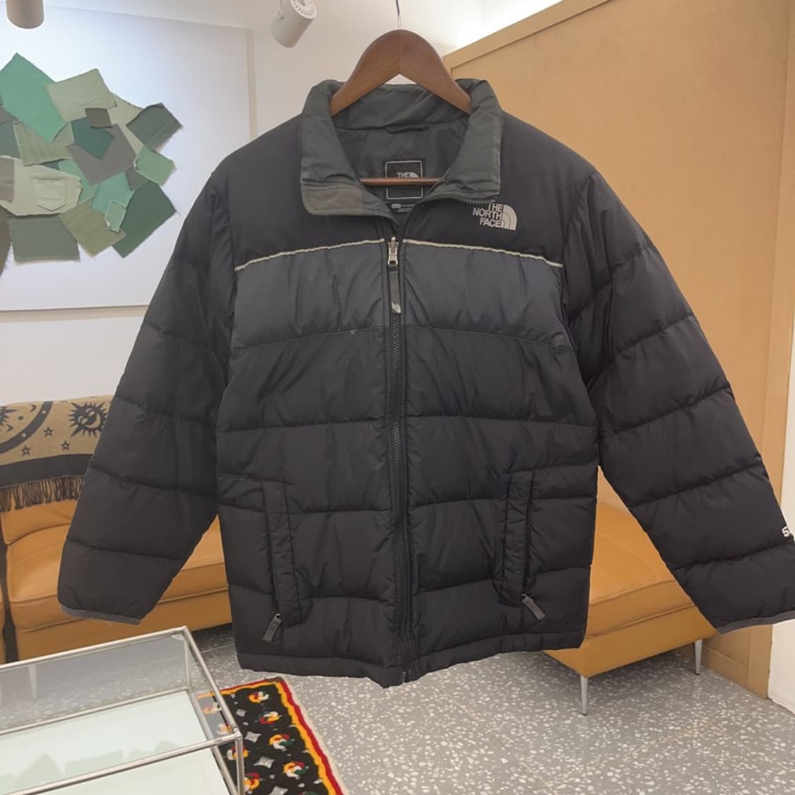 노스페이스 550 눕시 레트로 구스다운 패딩 점퍼 XL C06829 상품이미지3