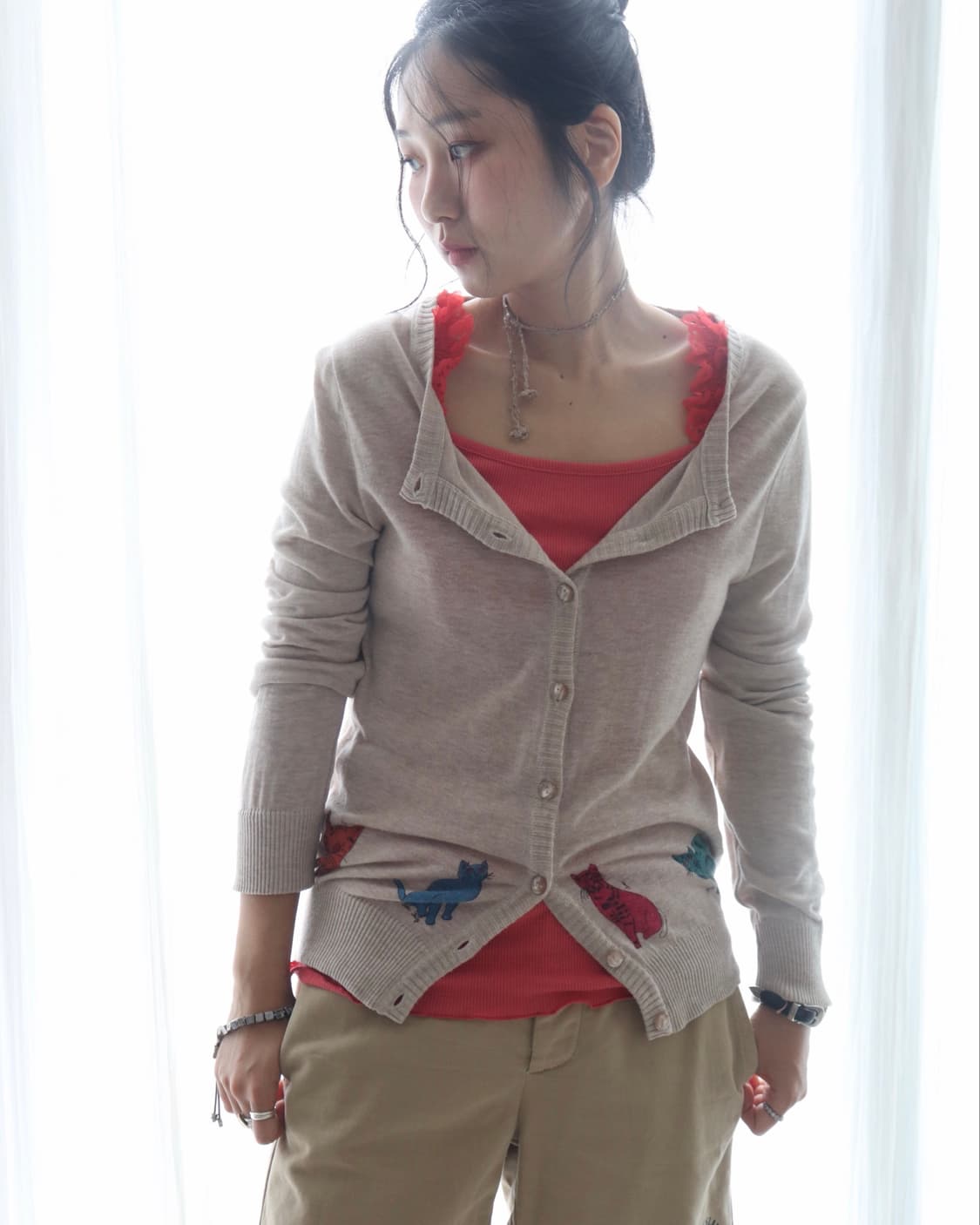 [Hysteric Glamour] Andy Warhol Cardigan 상품이미지1