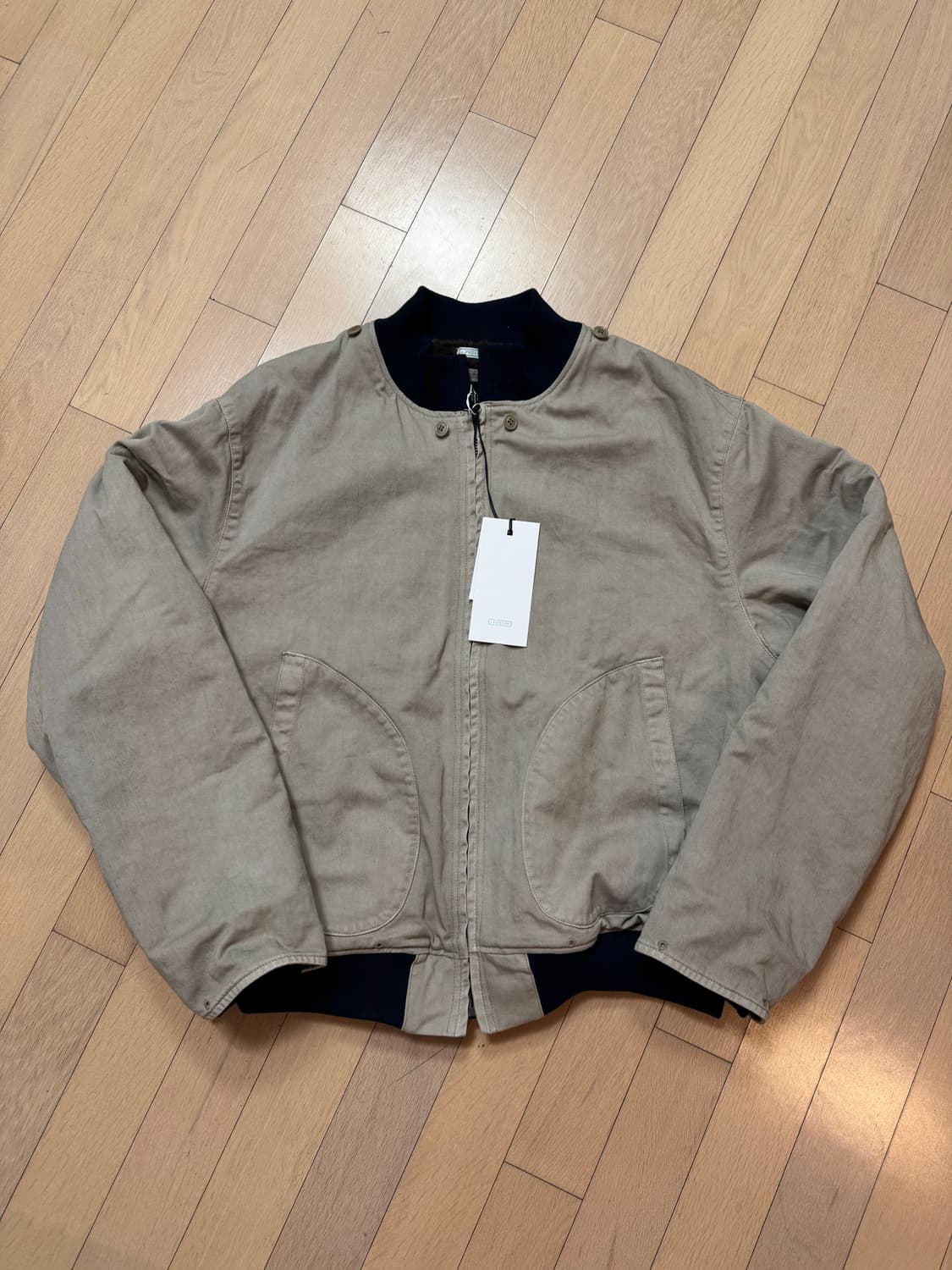 [2] A.presse 아프레쎄 빈티지 WW2 US 네이비 덱 후드 자켓 상품이미지3