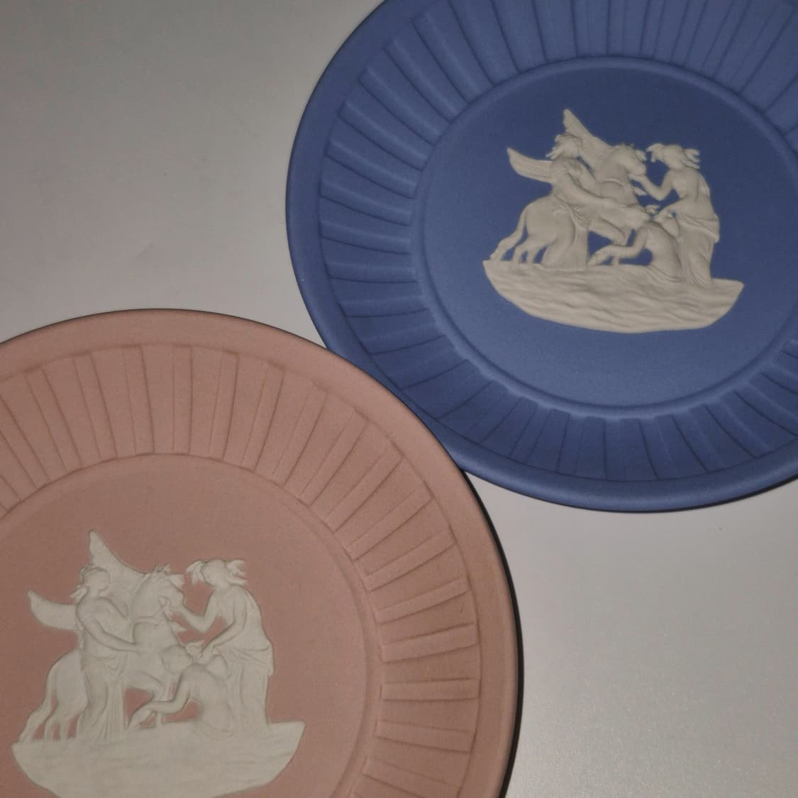 80s 영국 웨지우드 제스퍼 카메오 트윈 세트 상품이미지9