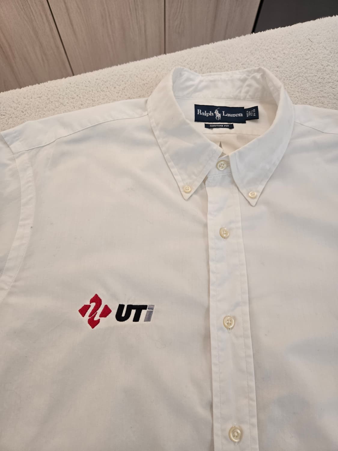 폴로 랄프로렌 화이트 셔츠 긴팔(빈티지 폴로 : UTi) 17과1/2 상품이미지6