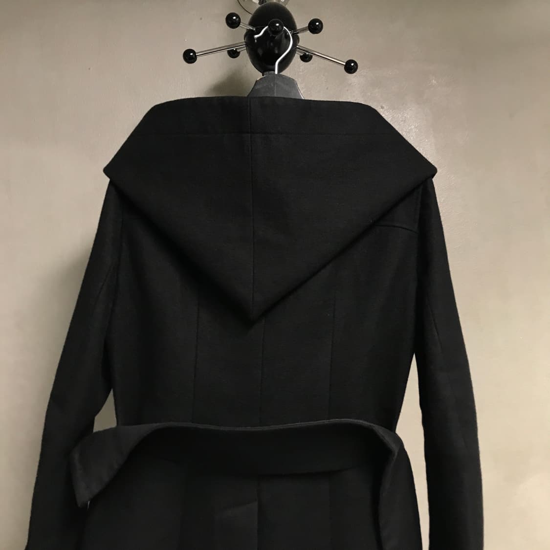 릭오웬스 블랙 코트 M(W) 상품이미지7