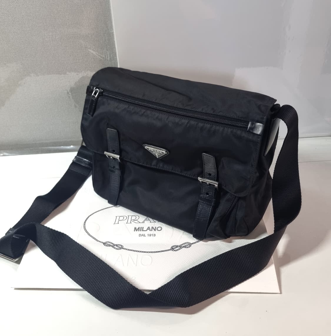 정품 프라다 메신저백 상품이미지1
