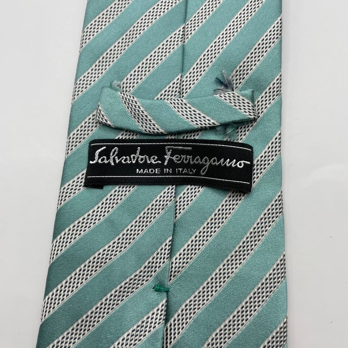 35) (Ferragamo) 살바토레페레가모 패턴 넥타이 상품이미지5