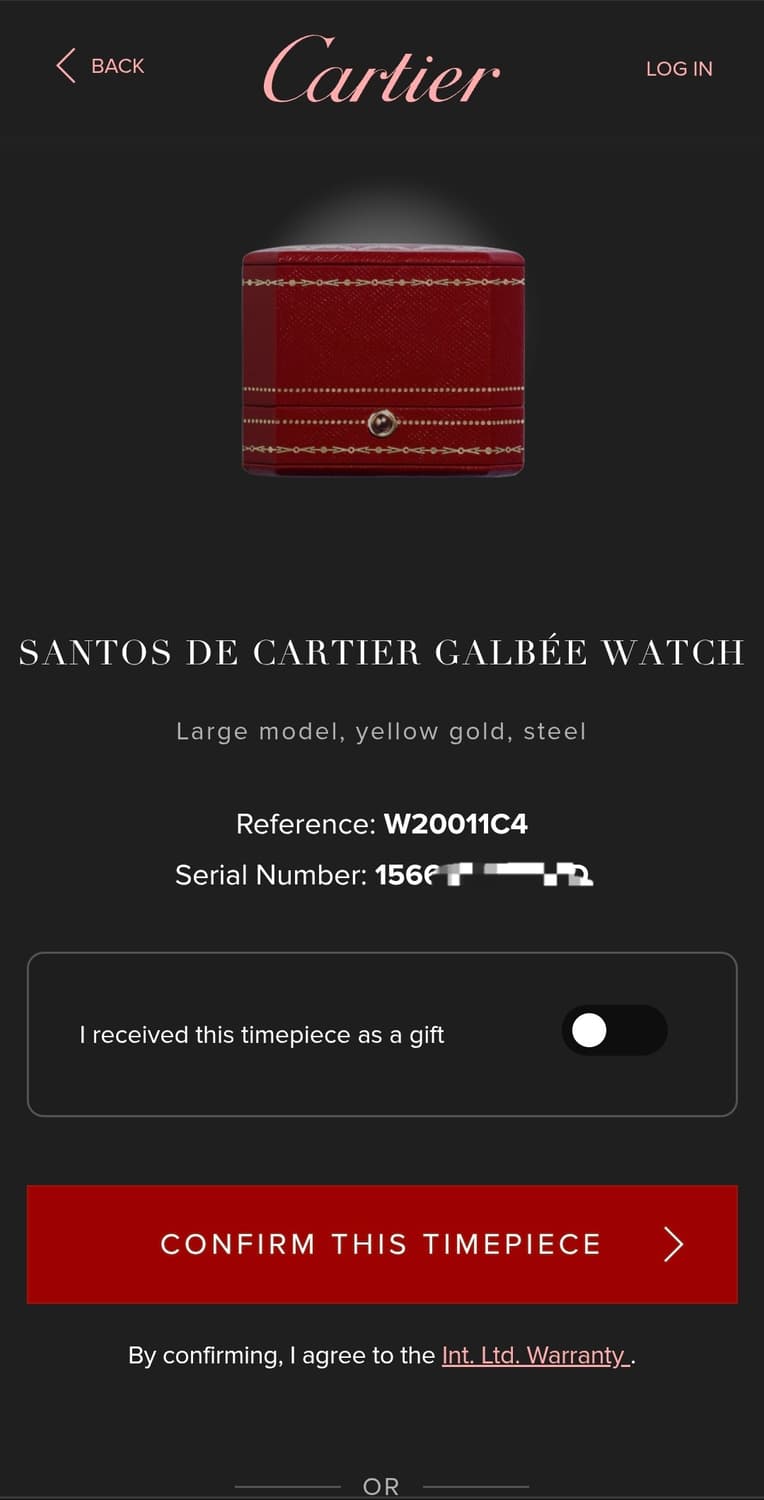 까르띠에 산토스 갈베 라지 18k콤비 쿼츠 상품이미지5