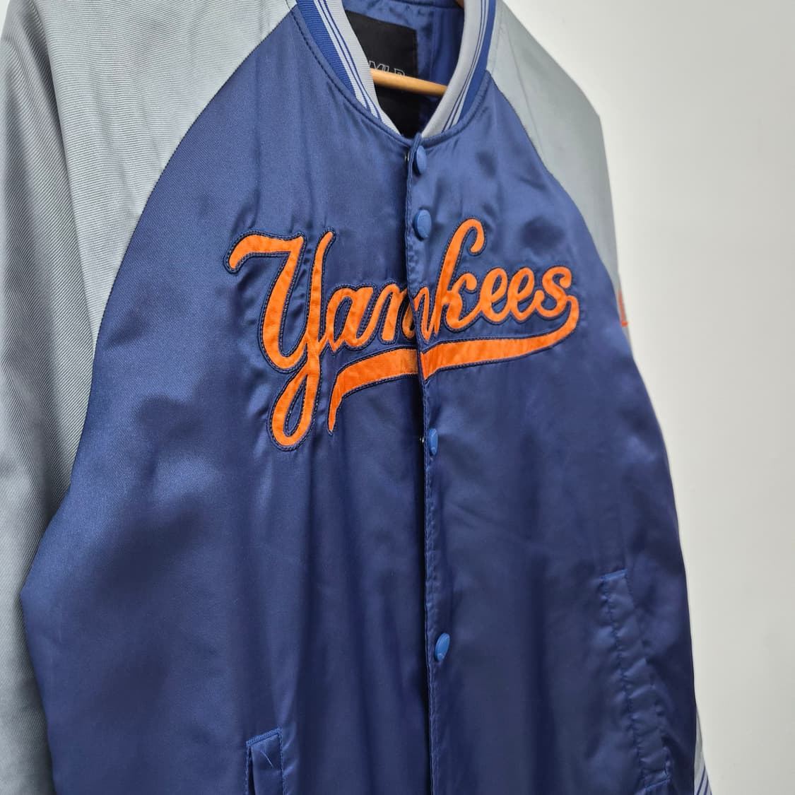 MLB 뉴욕 양키스 야구 점퍼 네이비 남성 M 상품이미지2