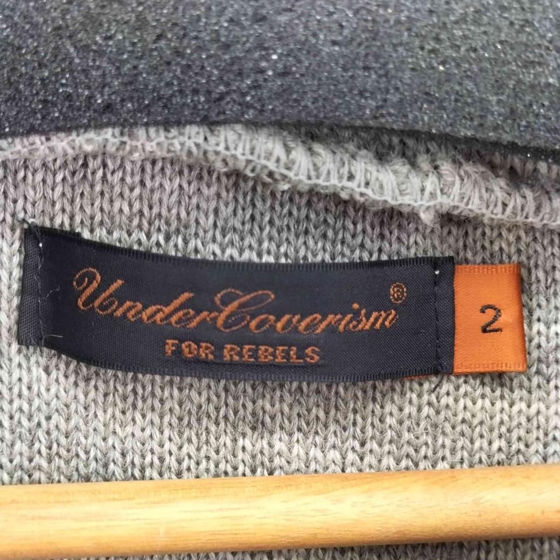 언더커버이즘 07 울 니트  상품이미지2