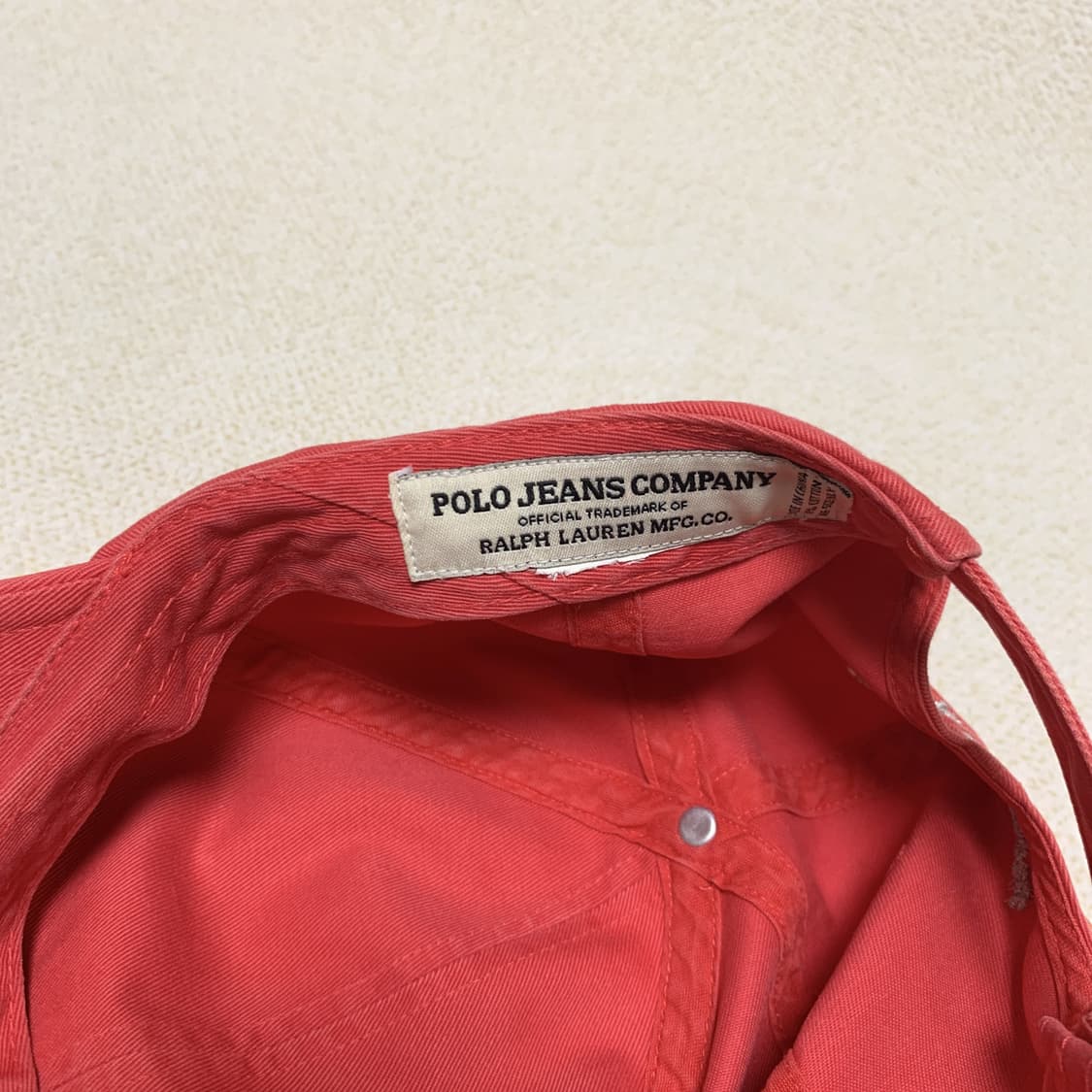 폴로 진스 컴퍼니 빈티지 캡 모자 볼캡 상품이미지7