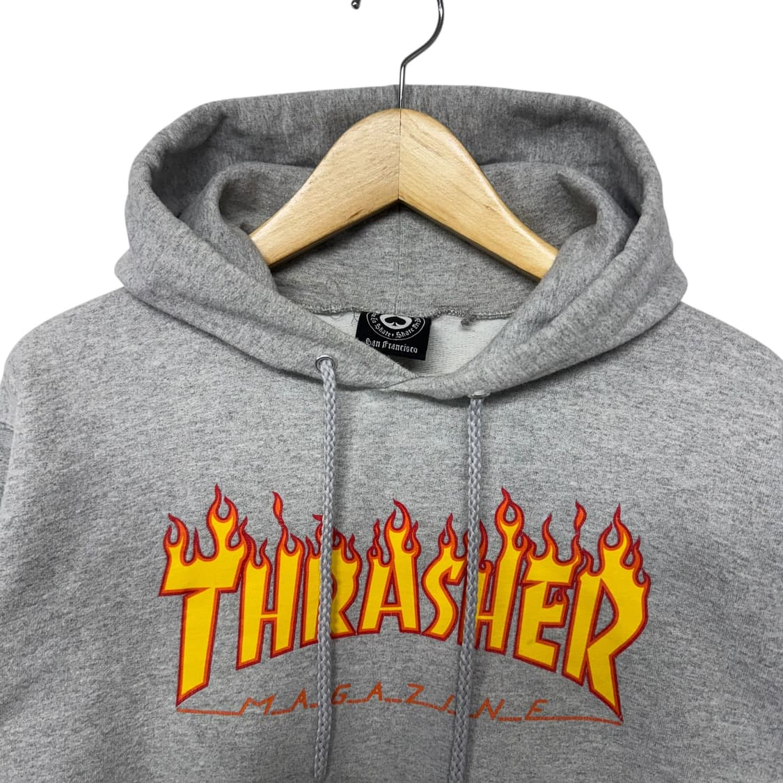 트레셔 불꽃로고 후드티 상품이미지2