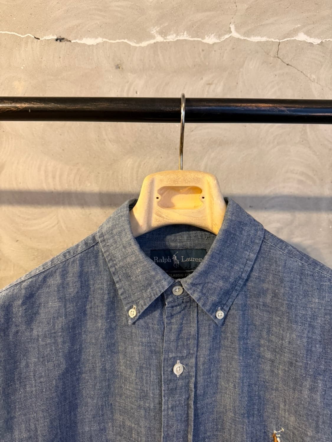 폴로 랄프로렌 샴브레이 셔츠 100 상품이미지3
