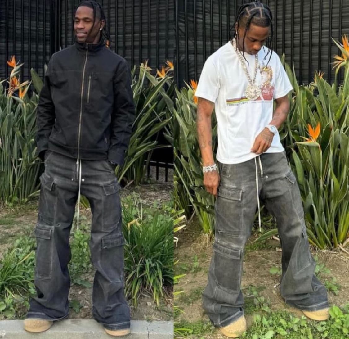 릭오웬스 점보카고 흑청 상품이미지1