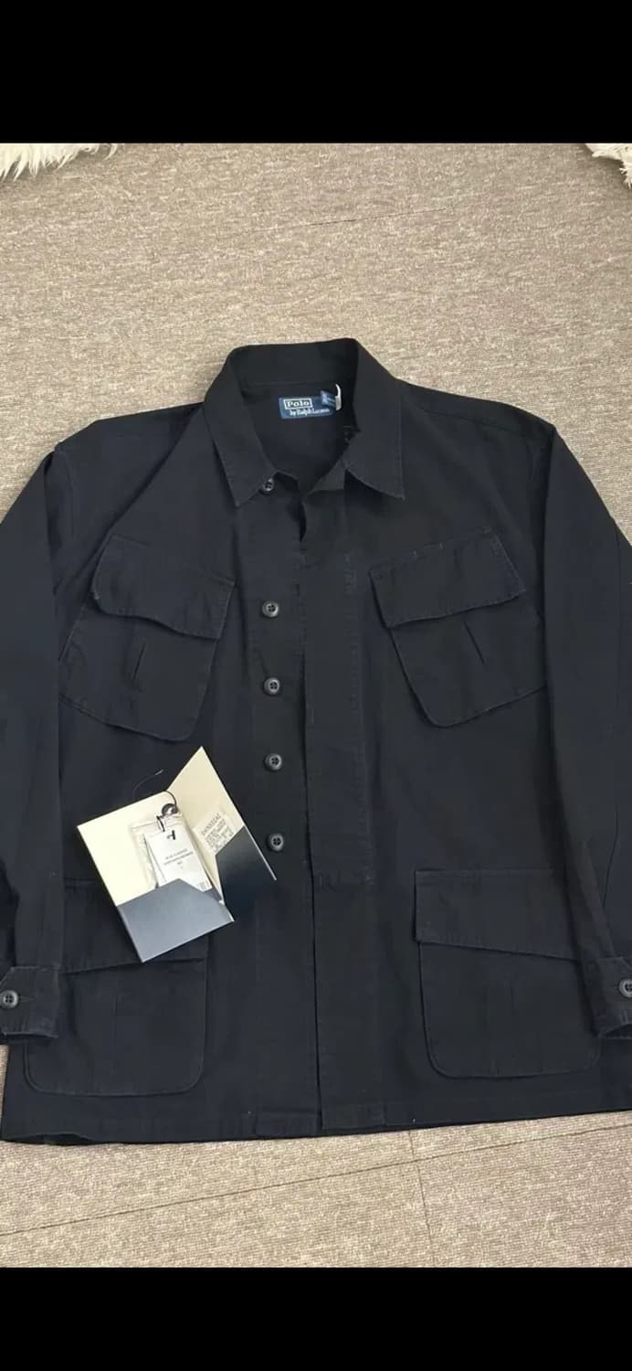 폴로 정글 퍼티그 블랙(립스탑 유틸리티 오버셔츠)L 상품이미지4