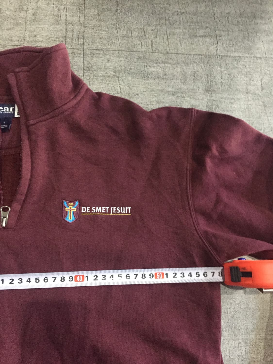 일본빈티지 Gear 올드스쿨아메카지 90s 아노락반집업 스웻셔츠맨투맨 상품이미지2