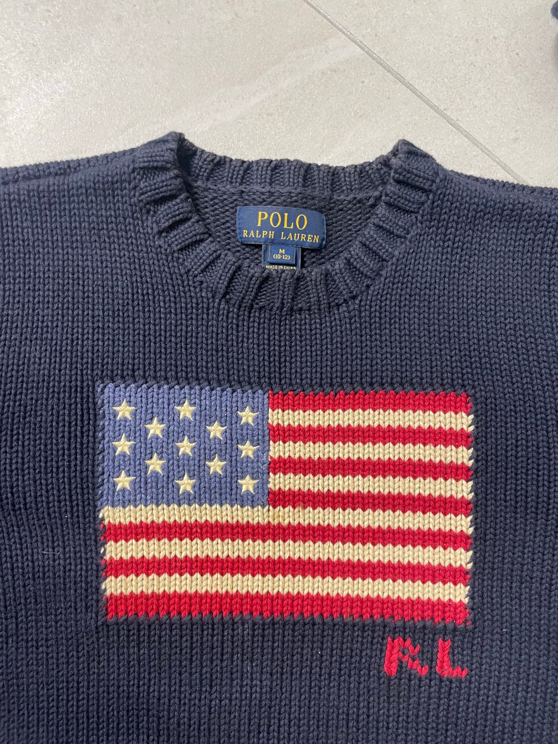 폴로 성조기 니트 상품이미지4