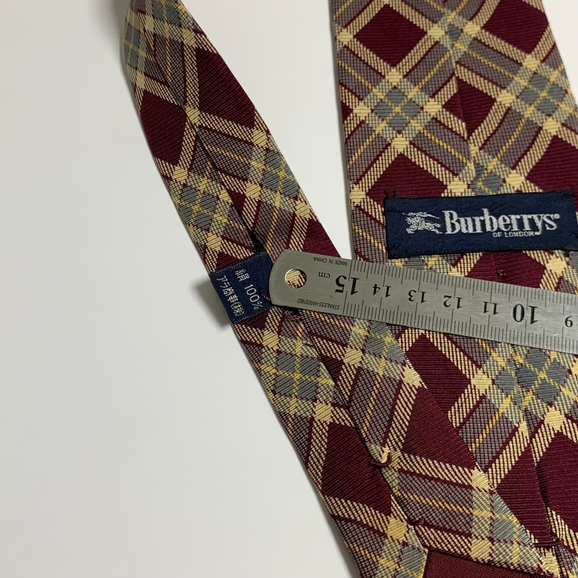 버버리(BURBERRY) 노바체크 명품넥타이 100실크 클래식룩 상품이미지7