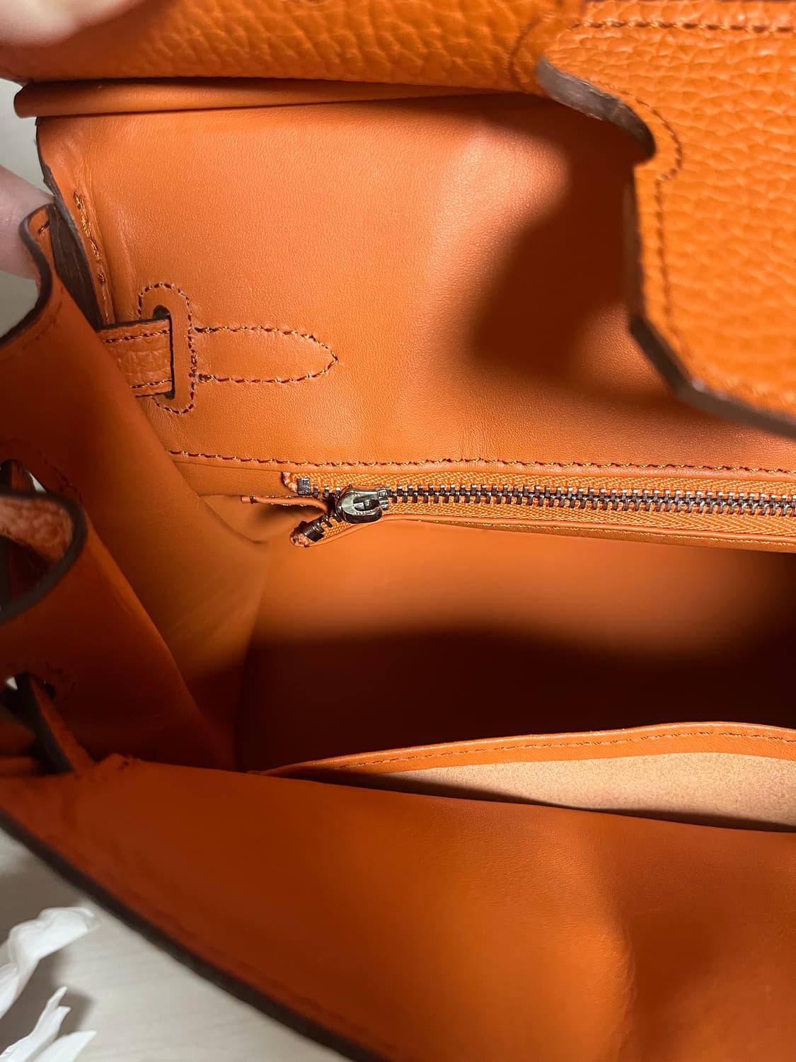 에르메스 버킨백 오렌지 상품이미지5