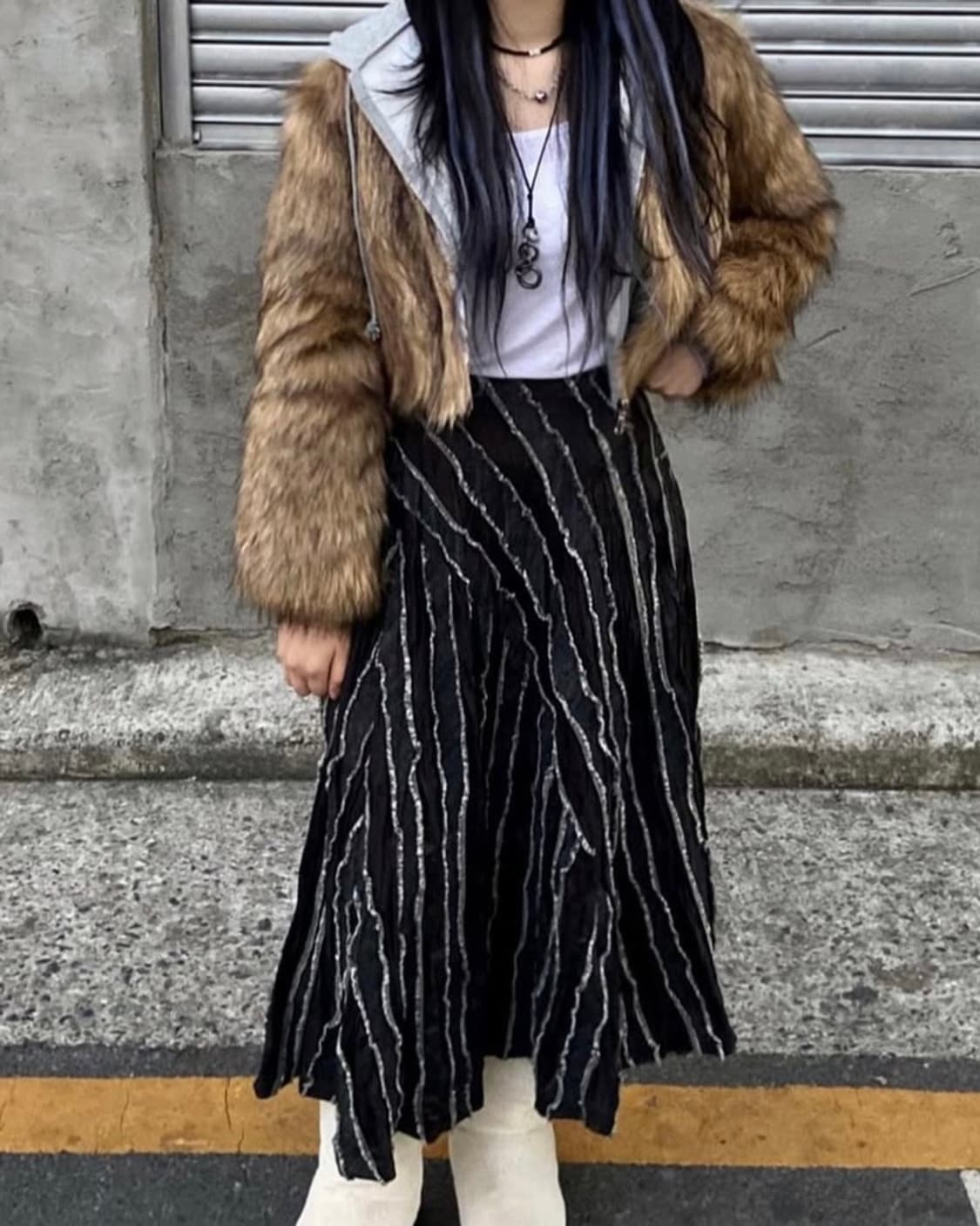 페이크 퍼 자켓 상품이미지6