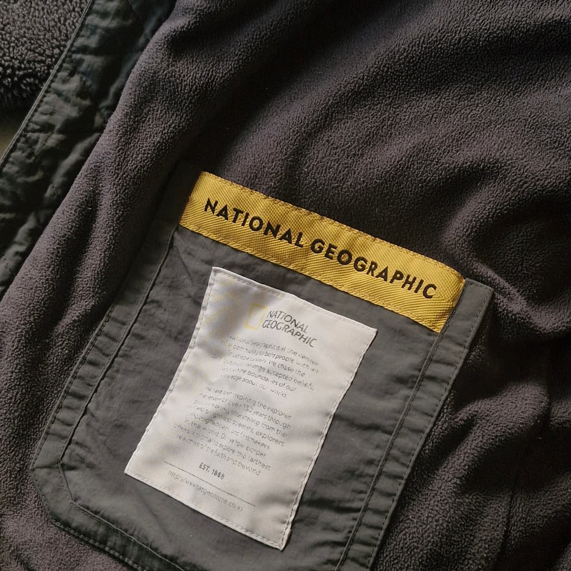 내셔널지오그래픽 후리스 후드 점퍼 M 상품이미지8