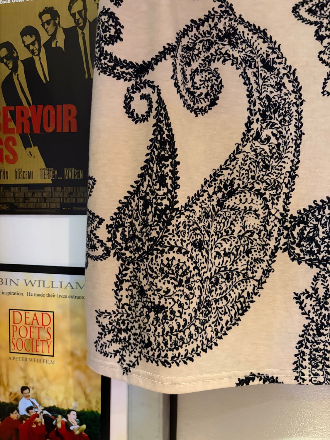 베이지 페이즐리 패턴 스커트 상품이미지3