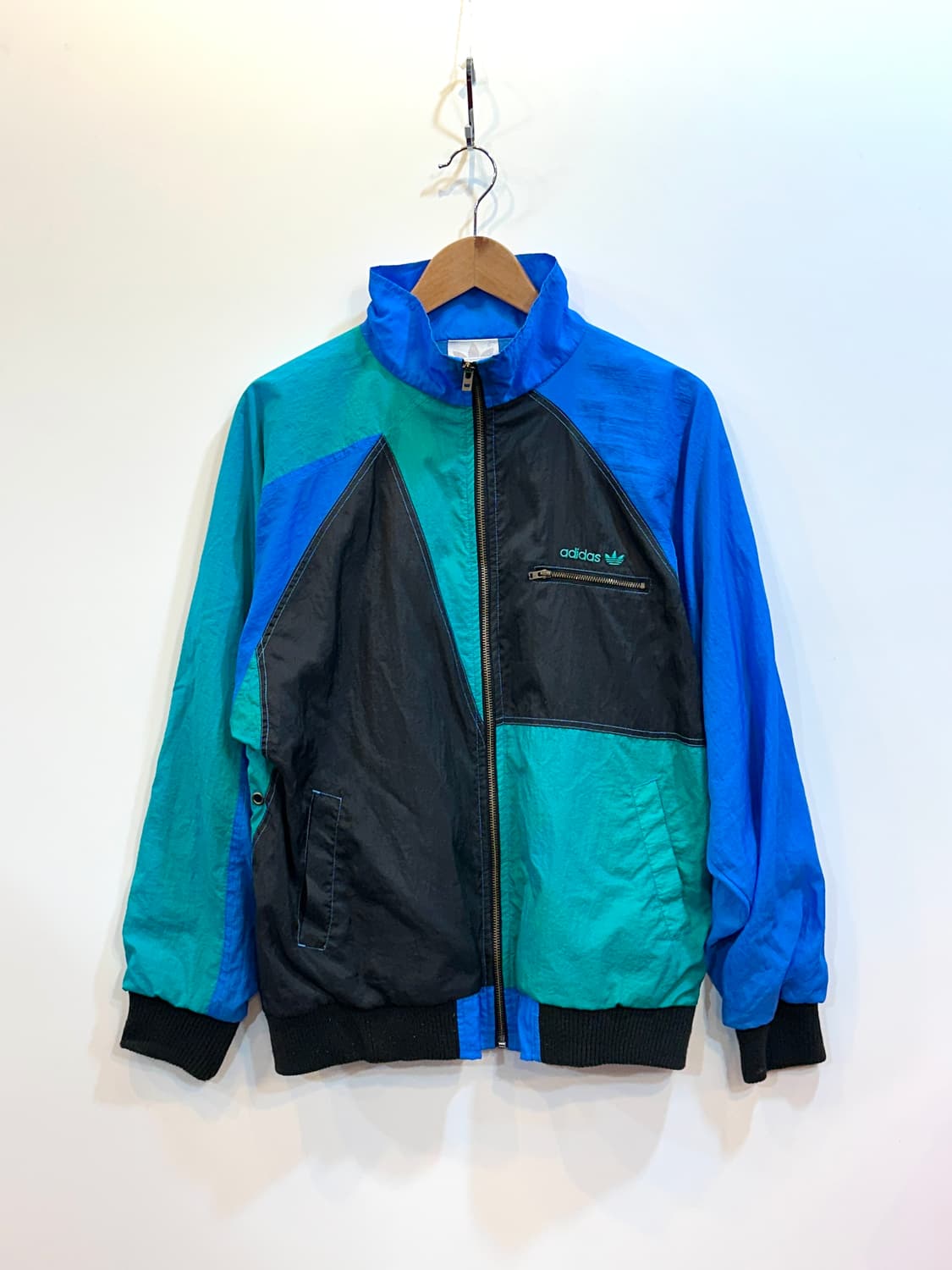 아디다스 올드스쿨 빈티지 컬러블럭 트랙 자켓  상품이미지1