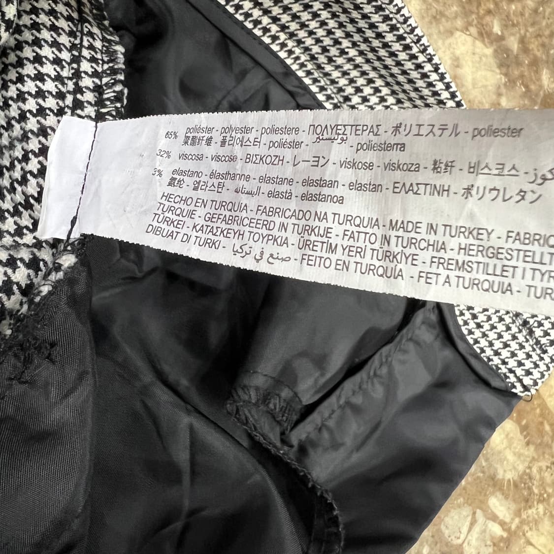 26) ZARA 자라 하운드투스 체크 슬랙스 팬츠 바지 상품이미지8