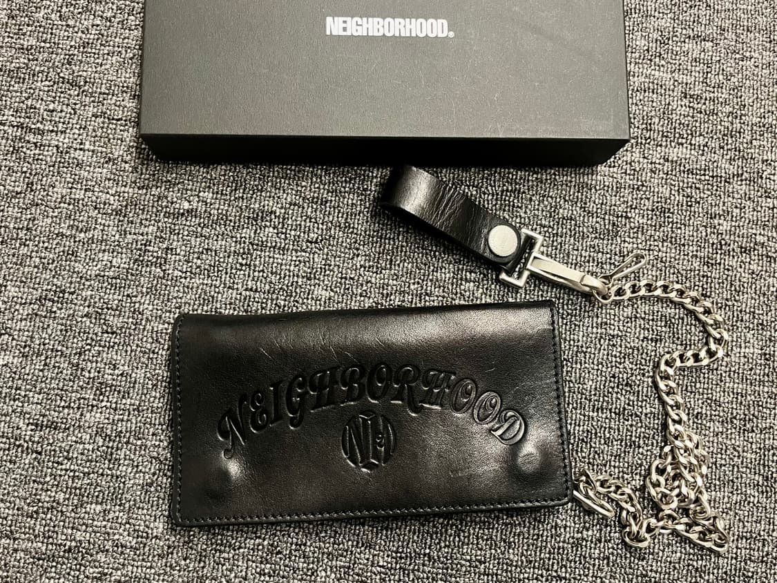 NEIGHBORHOOD 네이버후드 블랙 체인지갑  상품이미지1