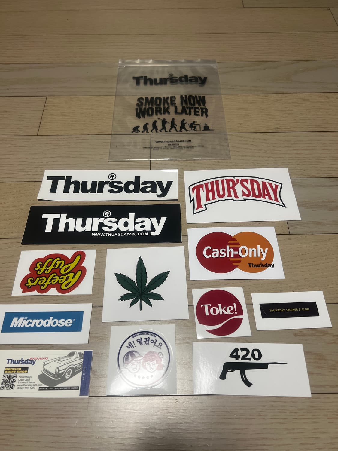 Thursday 420 떨스데이 빌스택스 굿즈 상품이미지10