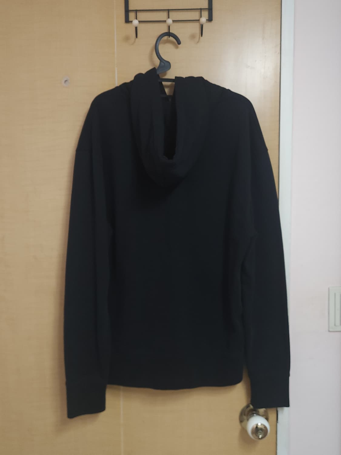 🦊 메종키츠네 자수 폭스헤드 후드티 블랙  XL 정품 상품이미지2