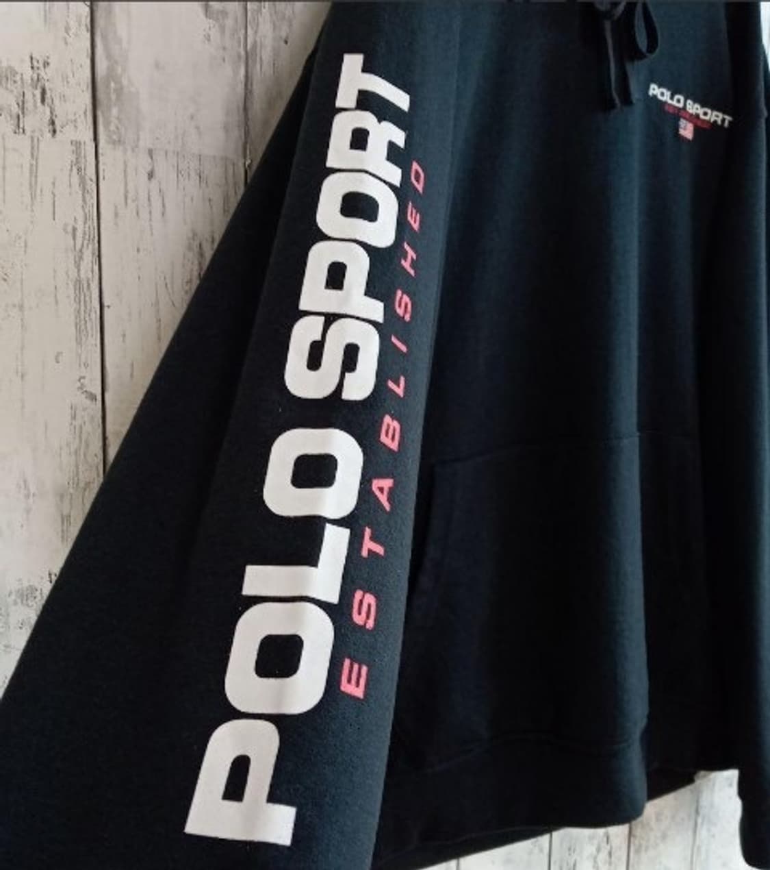 90s 폴로스포스 스웨터 후디 xxl 상품이미지3