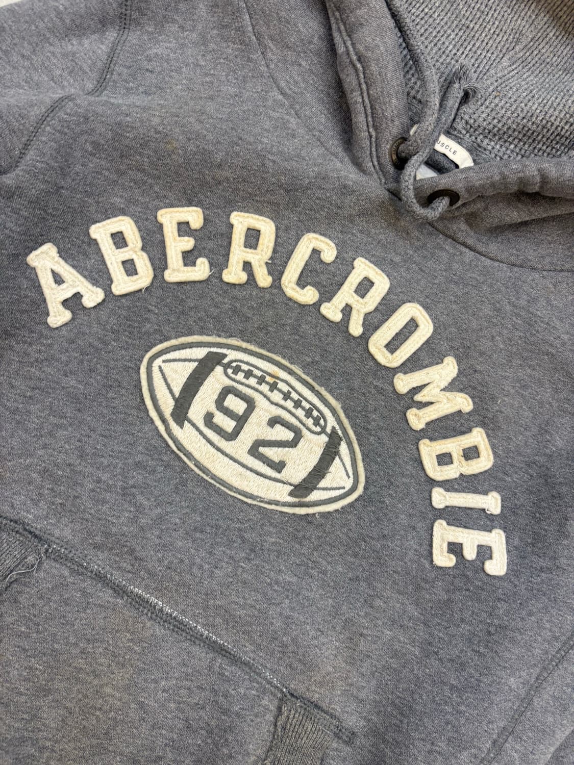 아베크롬비 92 그레이 후드티 상품이미지5