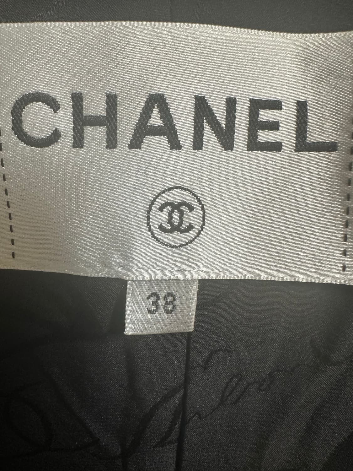 샤넬 트위드 블랙 자켓 정품 상품이미지8