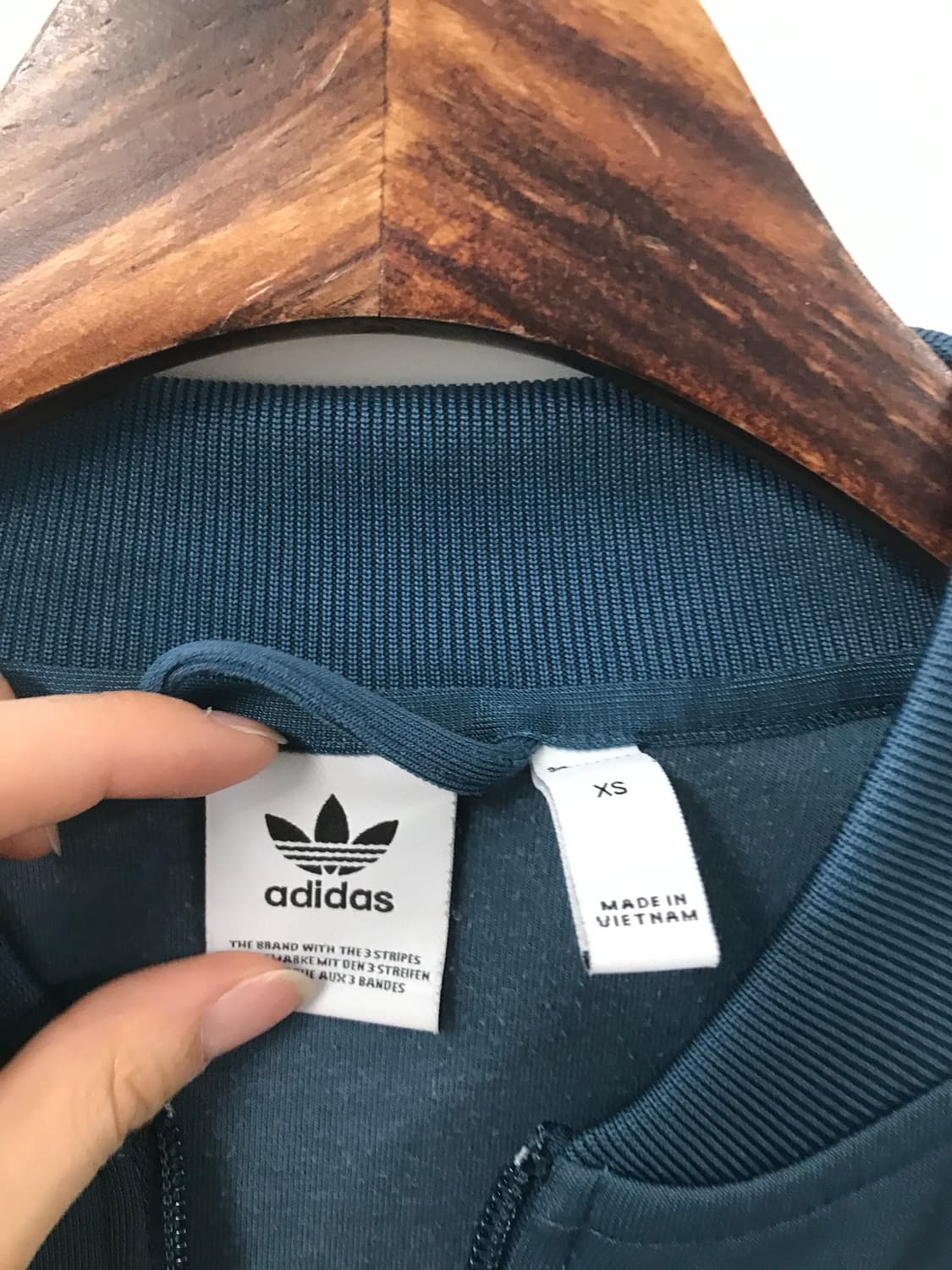 아디다스 슈퍼스타 청록 트랙탑 져지 상품이미지5