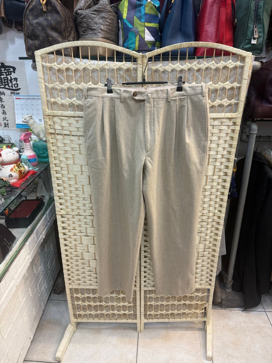 56/36-37 정품 로로피아나 울 바지 팝니다 상품이미지1